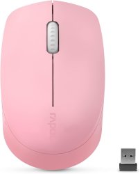 M100G Rapoo Bluetooth Mouse Wireless Mouse Bluetooth Wireless 4 Buttons Compatible With 3 Devices Standard 2-5 Working Days
