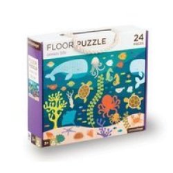 Ocean Life Floor Puzzle Hardcover