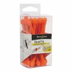 Nite-ize Gear Tie Propack 3 In 24 Pack Bright Orange