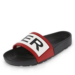 Hunter Women's Original Adjustable Slide Sandal 6 B M Us Black