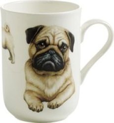 Maxwell & Williams Cashmere Pets Dog Pug Mug 300ML