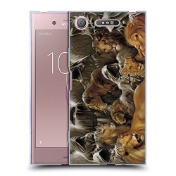 Official La Williams The Lions Den Fantasy Soft Gel Case For Sony Xperia XZ1 Dual