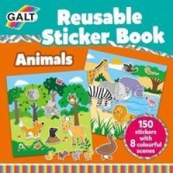 GALT Reusable Sticker Book - Animals