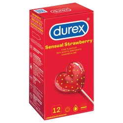 Condoms Strawberry 12EA