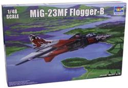 Trumpeter MIG-23MF Flogger-b Russian Fighter Airplane Model Building Kit Scale 1 48
