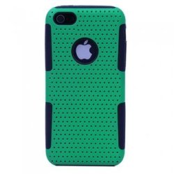 Apple Iphone 5C Tekya Mesh Case - Green black