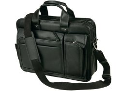 ADPEL Leather City Business Case - 15.4" Black