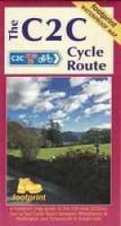 The C2C Cycle Route - A Footprint Map-guide To The 138 Mile Sea To Sea Cycle Route Sheet Map