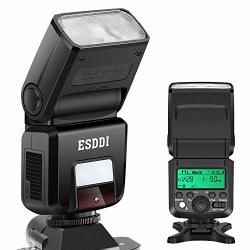 Esddi Camera Flash For Sony A6000 A7III Speedlight Hss 1 8000S Ttl 2.4G Wireless Speedlite Flash For Sony Mirrorless A7 A7II NEX6 A6300 A6500 A58