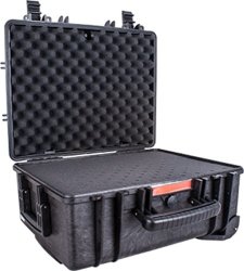 Tork Craft Hard Case 530X435X260MM Od With Foam Black Water & Dust Proof 483720 PLC1610