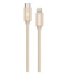 Kanex Premium Durabraid Usb-c To Lightining Cable 4 Feet Gold