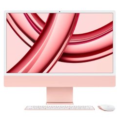 Build 2023 Apple IMac 24-INCH M3 8-CORE Cpu 8-CORE Gpu 4.5K Retina 24GB Unified RAM 512GB - New 1 Year Apple Warranty - Pink