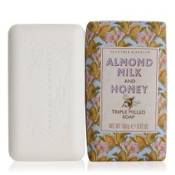 Crabtree & Evelyn Triple Milled Soap Almond Milk And Honey