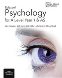 Edexcel Psychology For A Level Year 1 And As: Student Book Paperback