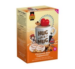 Hug In A Mug Cappuccino Cinnamon Bun 10 X 24G