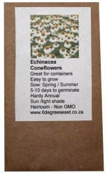 Heirloom Flower Seeds - Echineacea - White