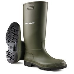 Dunlop Pricemastor Pvc Welly Mens Wellington Boots 11.5 Us Green