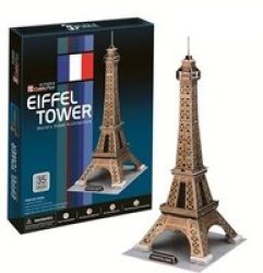 CubicFun Cubic Fun 3D Puzzle - Eiffel Tower 35 Pieces