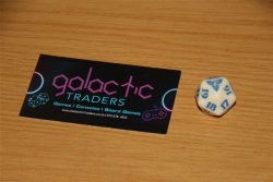Galactic Magic The Gathering Mtg Spindown 20 Sided Dice Blue And White Traders