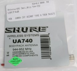 Shure Instrument Condenser Microphone UA740