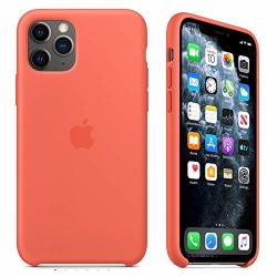 Bigmike Compatible For Iphone 11 Pro Max Case Liquid Silicone Gel Rubber Shockproof Case Soft Microfiber Cloth Lining Cushion Compatible With Iphone 11 Pro Max 6.5 Inch Orange