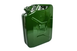 - Green Petrol Metal Jerry Can - 20 Litre