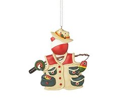 Midwest CBK Bobber With Vest And Hat Fishing Christmas Ornament
