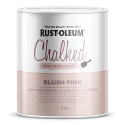Decorative Chalked Paint Brush Matt Blush Pink 1 L