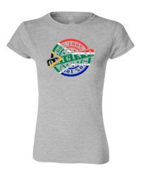Pic-a-tee Ladies South Africa Original Flag T-Shirt