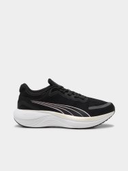 Puma Mens Scend Pro Black grey Running Shoes