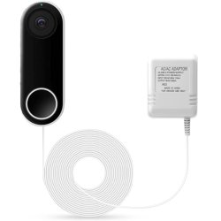 Lanmu 18V Power Adapter - Compatible With Nest Hello Video Doorbell Arlo Simplisafe Video Doorbell 5M