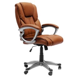 Gof Furniture - Scanon Office Chair Brown
