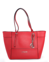 Guess Delaney Small Classic Tote In Cny Red