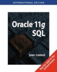 Oracle 11G - Sql International Edition Paperback 2ND Edition