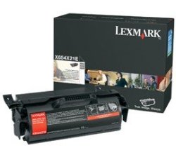 Lexmark X654X31E Black Toner Cartridge