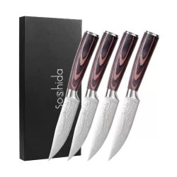 Soshida - Serrated Steak Knife Set