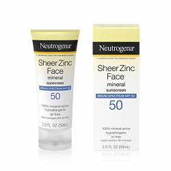 mineral sunscreen lotion spf 50 face lotion with zinc oxide