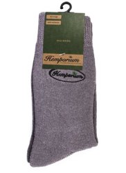 Hemporium Terry Towelling Socks - Grey