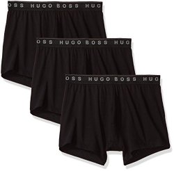 Boss Hugo Boss Men's 3-PACK Cotton Trunk New Black XL