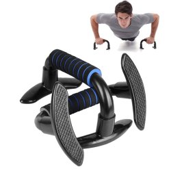 Kaload I-shaped Fitness Push Up Stand Fitness Equipment Gym Home Muscle Trainin