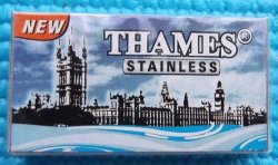 Thames Stainless Double Edge Safety Razor Blades