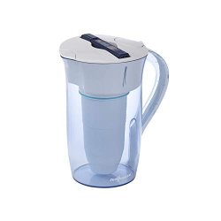 Zerowater ZR-0810-4-N 10 Cup Round Water Filter Pitcher Clear