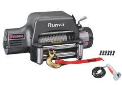 Runva Electric Winch - 24 Volt - 9500lb 4.3 Ton