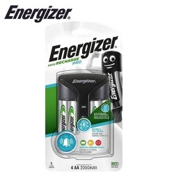 Energizer Pro Charger With 4 X 2000MAH Aa Smart Charger With 4 X 1400MAH A E300696601