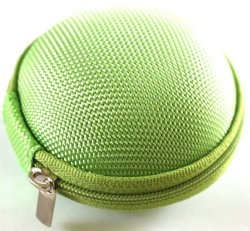 Green Color Carrying Case For Bose IE2 MIE2 MIE2I SIE2 SIE2I IE1 MIE1 In-ear Headphones Mobile In-ear Headset Stereo Wired Sport Bag Holder Pouch