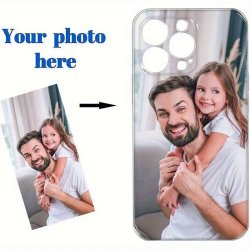 Custom Personalized Phone Case Design Your Own Photo Phone Case Compatible With Apple Iphone 14 13 12 11 Pro Max MINI X XS Xr 6 7 8 Plus Se 1PHOTO-1 1 Photo Transparent