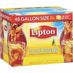 Lipton Iced Tea Gallon Size Tea Bags 48 Ct. Pack Of 2