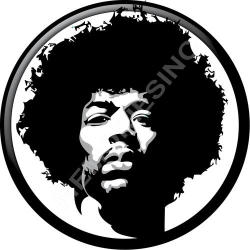 Jimmy Hendrix - Classic Round Magnet