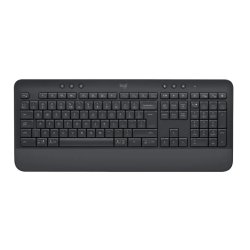 Logitech - Signature K650 Integrated Soft-touch Palm Rest Full-size Layout Dedicated MIC Mute Key Multi-os Bluetooth- Off-wh