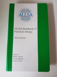 Allsa Handbook Of Practical Allergy. 3RD Edition. By Green Motala Porter.